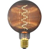 Calex Pulse Nantes LED Lamp - E27 - Filament Lichtbron - Warm Wit Licht - Rookglas