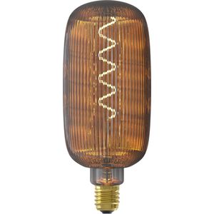 Calex Pulse Lyon LED Lamp - E27 - Filament Lichtbron - Warm Wit Licht - Rookglas