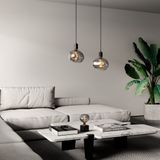 Calex - Pebble - Filamentlamp - Warm Wit - E27 Fitting - Titanium Glas