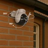 Calex - Smart PTZ Camera - Beveiligingscamera - Wit - 2K Resolutie