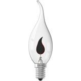 Calex | Gloeilamp Kaarslamp tip met vlam | Kleine fitting E14 | 3W