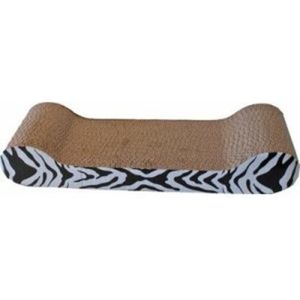 Krabbensofa aus Pappe, Zebra