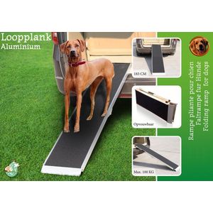 De Boon Loopplank Aluminium Antislip 183CM Max. 100KG