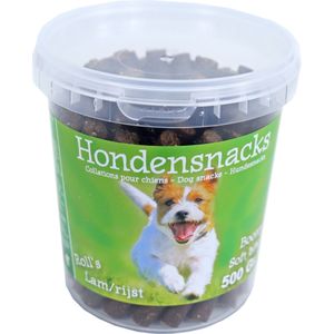Boony hondensnoepjes rolletjes lam en rijst 500 g