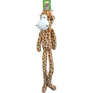 Hondenspeelgoed - Knuffel - XXL - 75cm lang - Giraffe