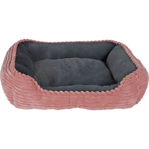 Boon Divan Corduroy 50x40cm Roze/Grijs