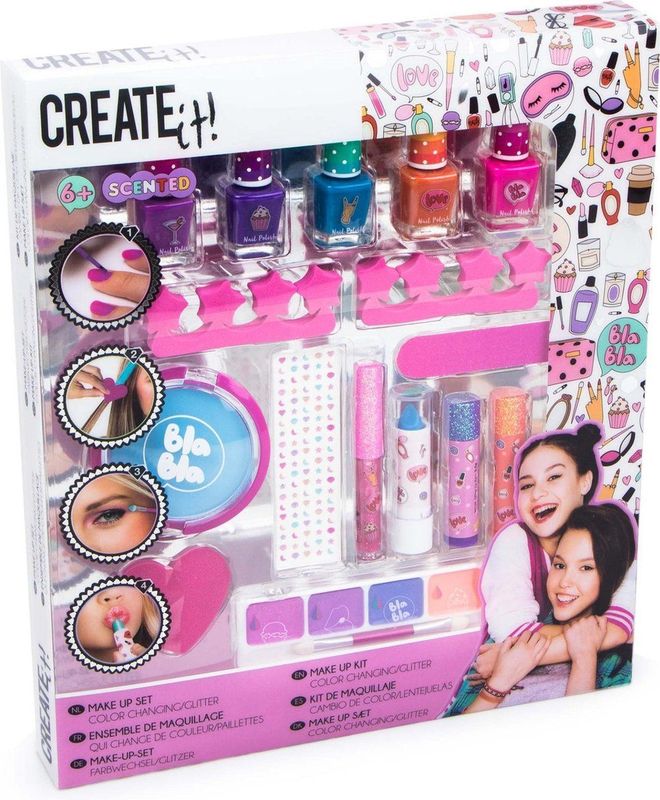 Create It! Make-up Set Scented 16-delig