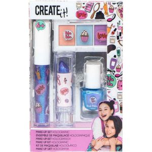 Create it! - Make-up Set Holographic - 4-delig