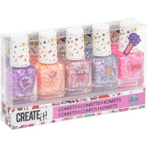 Create it! Nagellak Confetti 5-delig