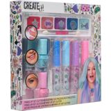 Create it! - Make-up Set - 7-Delig - Glitter Zeemeermin - Kleurrijke Look