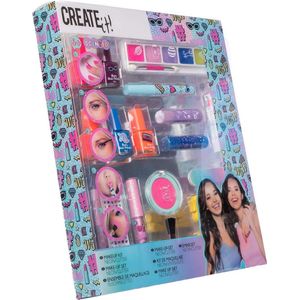 Create It! Make-upset Neon Glitter Meisjes 17-delig