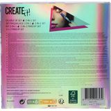 Create It! Poptastic Make-upset - Multicolor - 4-delig - Kunststof