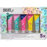 Create It! - Poptastic - Handcrème en Bodylotion Set - Multicolor - 5-delig