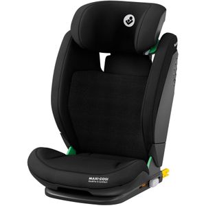 Maxi-Cosi RodiFix S Comfort i-Size, peuter autostoel met ademende stoffen, verstelbare kinderautostoel, 3,5-12 jaar (100-150cm), 3 ligstanden, G-CELL bescherming, AirProtect, Authentic Black