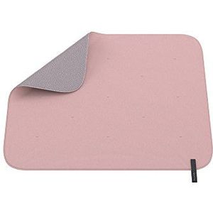 Quinny 2-in-1 deken voor kinderwagen en reiswieg, zacht en warm, eenvoudige bevestiging, omkeerbare deken voor een nieuwe look, roze