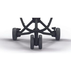 Quinny 4 Medium Wheels Unit - Graphite