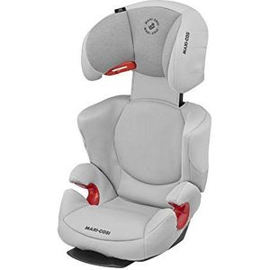 Maxi-Cosi Rodi AirProtect Kinderautostoel, Lichtgewicht Stoelverhoger, Hoge Rugleuning, vanaf 3.5 tot 12 Jaar, 15-36 kg, Authentic Grey (lichtgrijs)