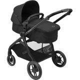 Maxi-Cosi Zelia³ kinderwagen - Essential Black (zwart frame + zwart leer)