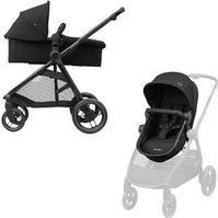 Maxi-Cosi Zelia³ kinderwagen - Essential Black (zwart frame + zwart leer)