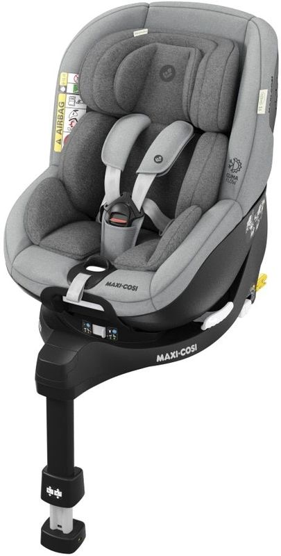 Maxi-Cosi Mica Pro Eco i-Size Autostoeltje - 360° draaibaar - Gerecyclede stoffen - Authentic Grey - Vanaf de geboorte tot ca. 4 jaar