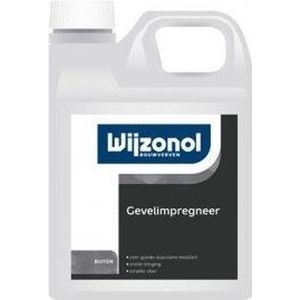 Wijzonol Gevelimpregneer - Kleurloos 5 Liter 5 liter - Voorstrijkmiddel
