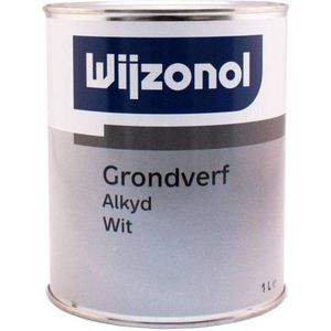 Wijzonol grondverf alkyd 1L wit