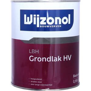 Wijzonol LBH Grondlak HV | 1 Liter - Lichte kleur | Grondverf Primer > Grondverf Primer Merken > Wijzonol