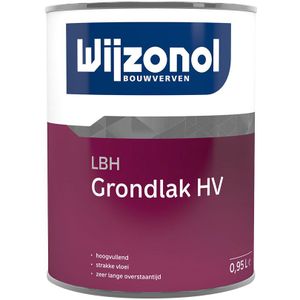 Wijzonol LBH Grondlak HV 1 liter Donkere kleur - Deur & Kozijn Grondverf & Primer - Verfwinkel is tot 50% goedkoper