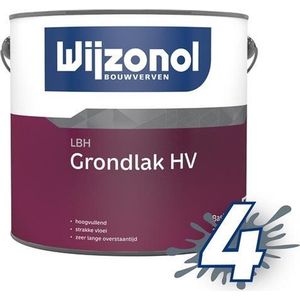 Wijzonol - LBH Grondlak HV - Donker - 2,5 Liter - Alkydhars