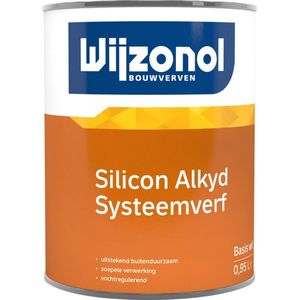 Wijzonol LBH Silicon Alkyd Systeemverf  1 LTR - Wit