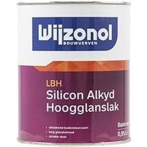 Wijzonol - LBH Silicon Alkyd Hoogglanslak - Donker - 2,5 Liter