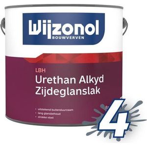Wijzonol - LBH Urethan Alkyd Zijdeglanslak - Donker - 2,5 Liter