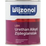 Wijzonol Lbh Urethan Alkyd Zijdeglanslak 1 Liter 100% Wit