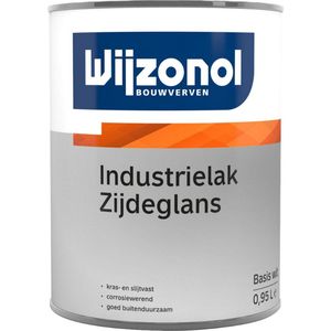 Wijzonol Industrielak Zijdeglans - 1 Liter - Wit / Kleur | 8712952037561 | Verf