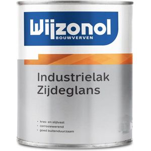 Wijzonol Industrielak Zijdeglans 0,5 Liter 100% Wit