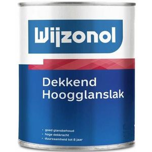 Wijzonol Dekkend Hoogglanslak | 2,5 Liter - Lichte kleur | Houtverf > Merken > Wijzonol