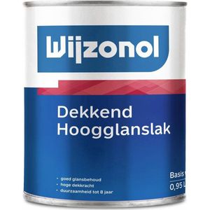 Wijzonol Dekkend Hoogglans 2,5 Liter 100% Wit