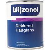 Wijzonol Dekkend Halfglans 2,5 Liter 100% Wit