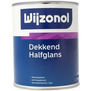 Wijzonol Dekkend Halfglans  2,5 LTR - Wit
