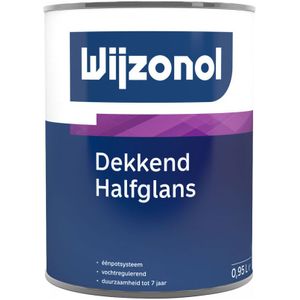 Wijzonol Dekkend Halfglanslak | 1 Liter - Donkere kleur | Houtverf > Merken > Wijzonol