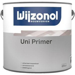 Wijzonol Uni Primer | 2,5 Liter - Donkere kleur | Grondverf Primer > Grondverf Primer Merken > Wijzonol