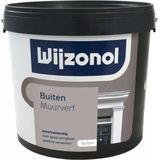 Wijzonol Buiten Muurverf 2,5 Liter 100% Wit