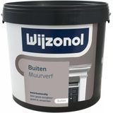 Wijzonol Buiten Muurverf 5 Liter 100% Wit