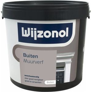 Wijzonol Muurverf voor Buiten - 1 Liter - Kleur | 8712952044200 | Verf