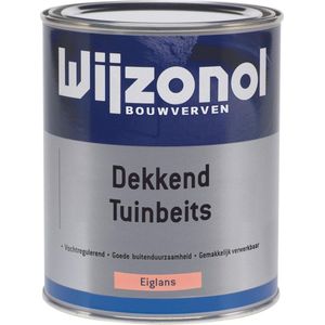 Wijzonol Dekkend Tuinbeits Zijdeglans Wit