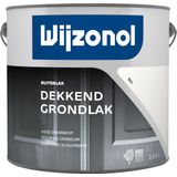 Wijzonol Dekkend Grondlak - 0,75l - Wit