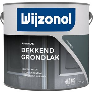 Wijzonol Dekkend Grondlak Blauwgrijs 2,5 liter | 8712952049489 | Verf