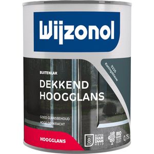 Wijzonol Dekkend Hoogglanslak - 0,75l - 9226 - Koningsblauw