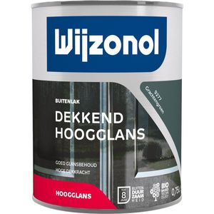 Wijzonol Dekkend Hoogglanslak - 0,75l - 9277 - Grachtengroen