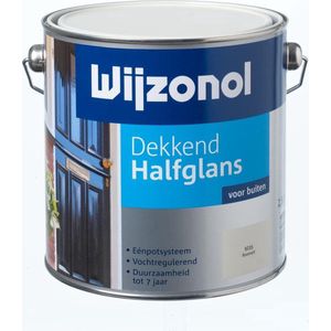 Wijzonol Dekkend Halfglansl RAL 9010